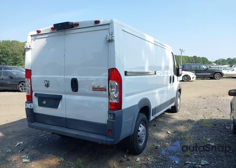 2018 Ram Promaster 1500 Low Roof 136 Wb from USA, damaged, VIN 3C6TRVAG9JE117796